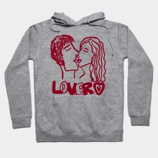 the lovers Hoodie